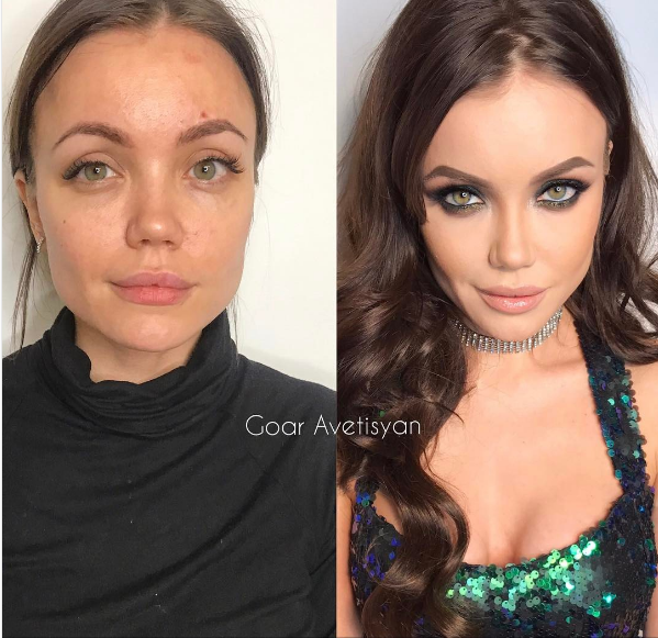 Работы этого визажиста похожи на фотошоп в реальности Работы этого визажиста похожи на фотошоп в реальности