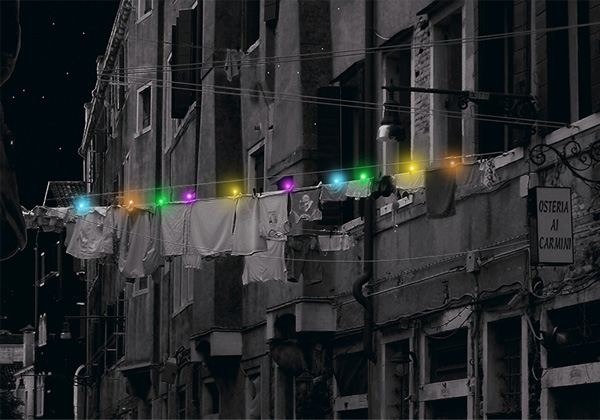 Прищепки-светлячки - очень милое украшение для домов и улиц