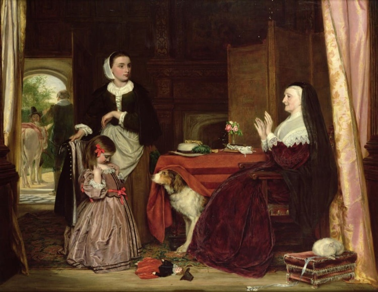 картина художника Джона Колкотта Хорсли – 19 художник John Callcott Horsley (Джон Колкотт Хорсли) картины – 19
