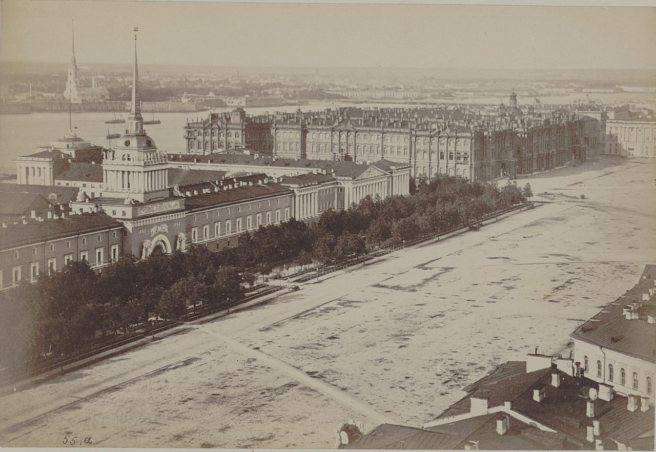 Адмиралтейская площадь 19 век