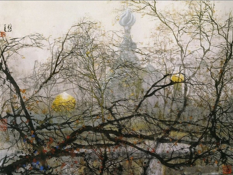 Художник Liu Maoshan. Волшебный акварельный мир