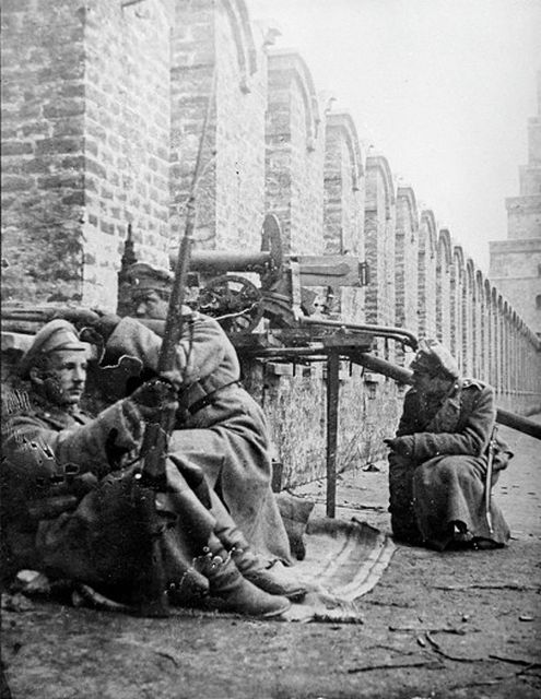 Революция 17-го года в Москве. Фотохроники.