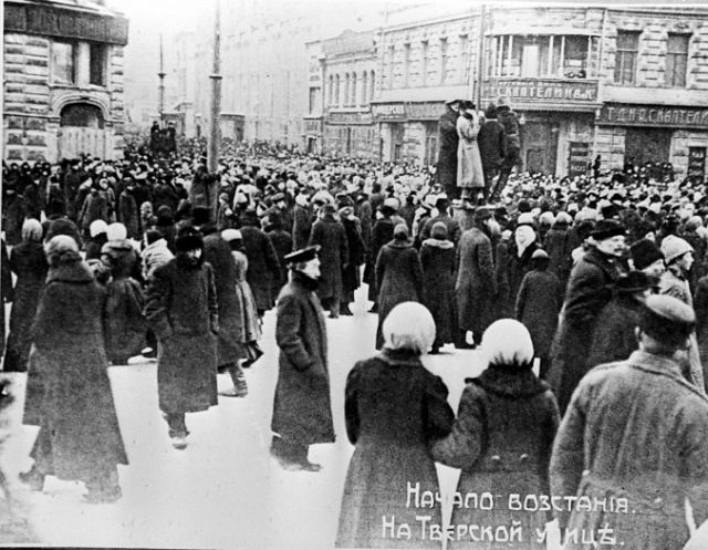 Революция 17-го года в Москве. Фотохроники.