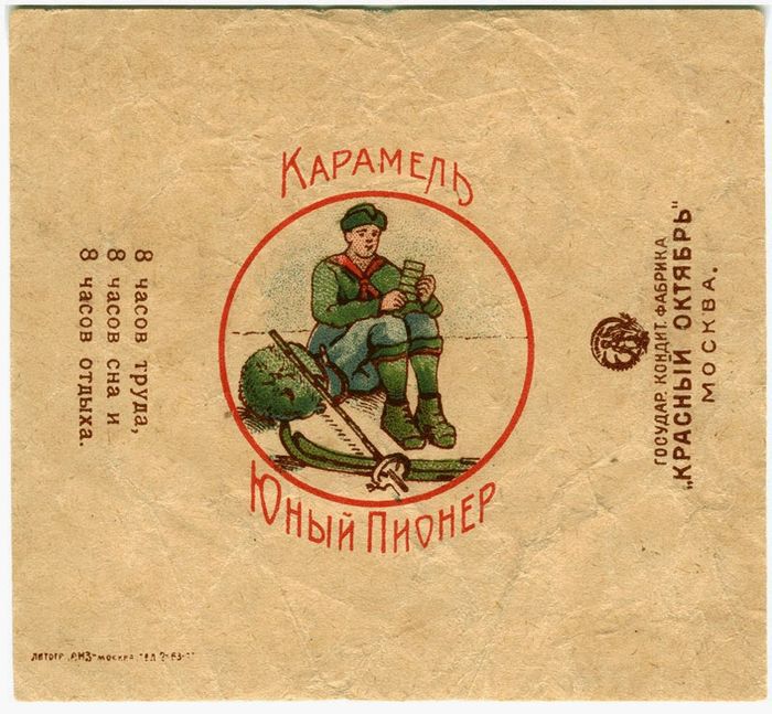 конфета, коллекция, обертки, СССР