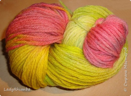 Как покрасить шерстяную пряжу в микроволновке