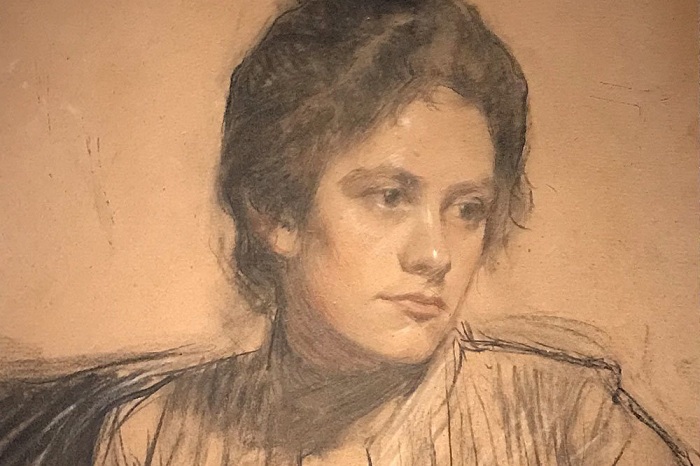 Юлия Прошинская. Графический рисунок Бориса Кустодиева. Юлия Прошинская. Графический рисунок Бориса Кустодиева.