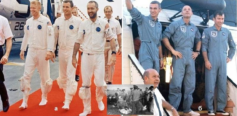 Поддельно-бодрые астронавты, или Голливуд от НАСА?  фотографии