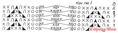 . Замечательное пособие "Самоучитель по вязанию". Продолжение. Урок 21. Ажурные узоры