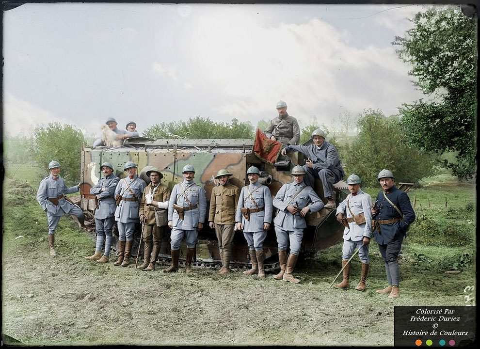Цветные снимки Первой мировой войны, которые сделаны как будто вчера