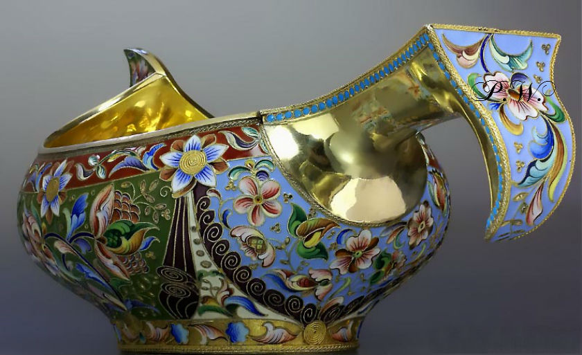 Русские чарки и ковши...