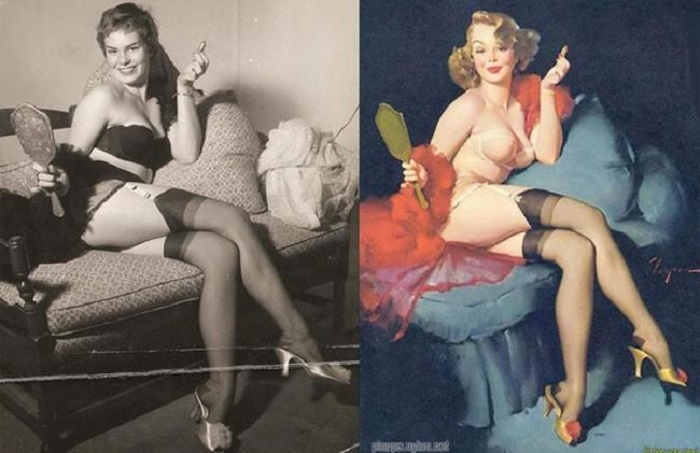 Pin-Up-девушки и их реальные прототипы. Pin-Up-девушки и их реальные прототипы.
