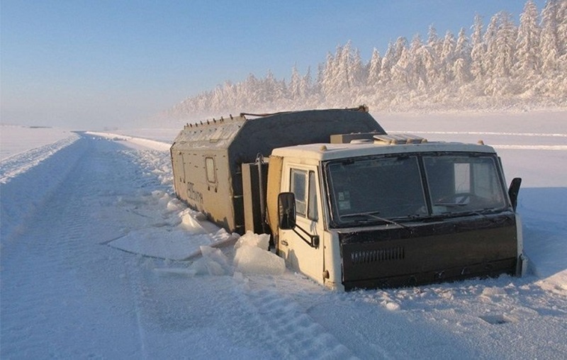 Добро пожаловать в самое холодное место на земле, где температура может упасть до –71°С!