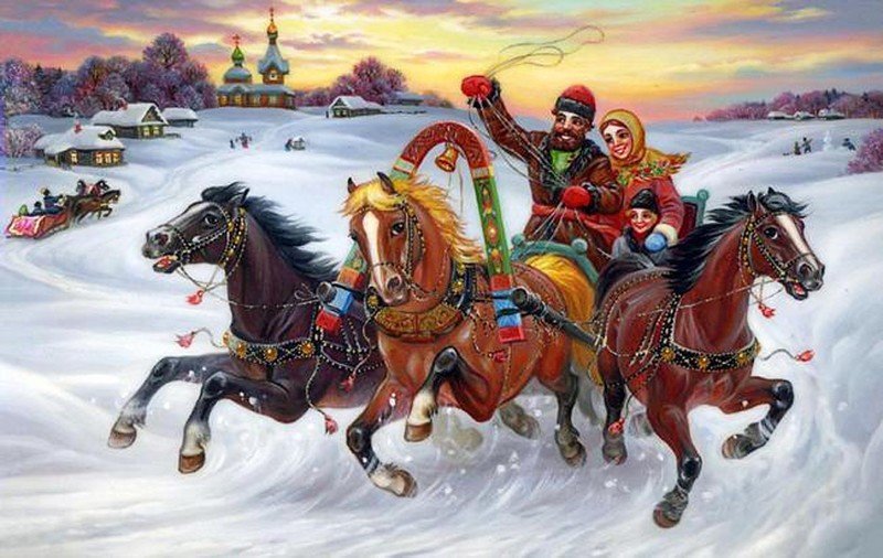 Русская зима Русская зима
