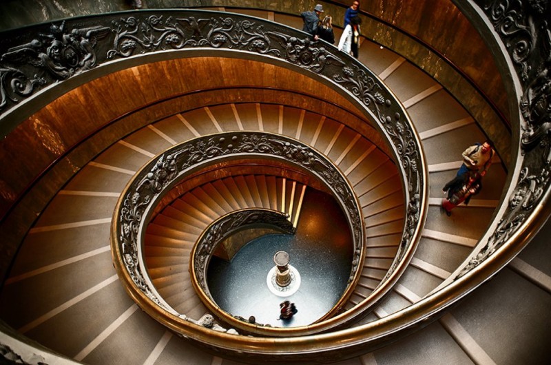 Спиральная Лестница Ватикан