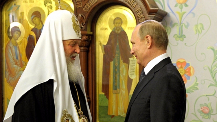 Путин наградил главу РПЦ орденом «За заслуги перед Отечеством»