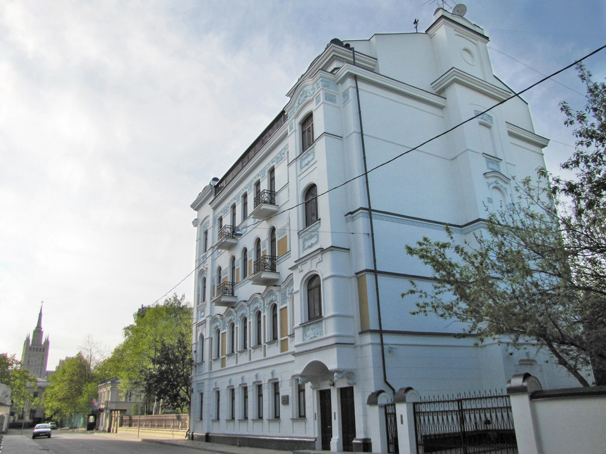 Причудливый декор московских домов в стиле модерн, ч.12