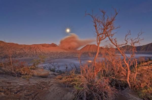 вулкан, природа, Индонезия