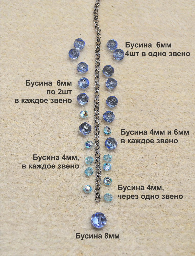Создаем колье с цветком «Summer Blue» Создаем колье с цветком «Summer Blue»