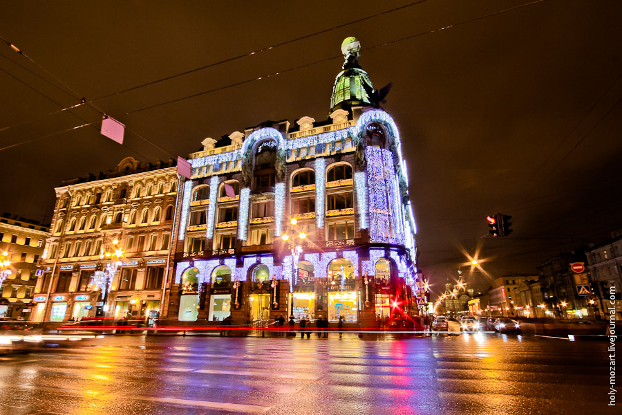 Ночной Санкт-Петербург