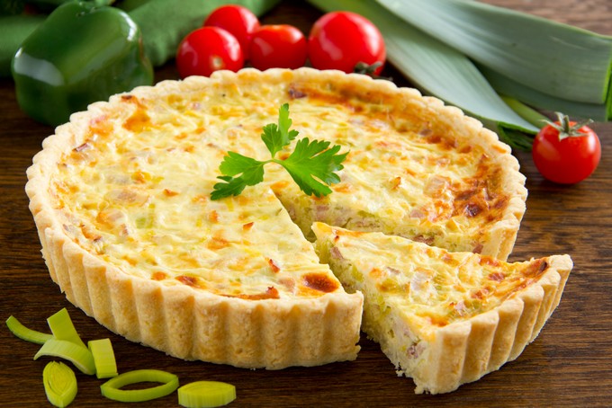 Лоранский пирог в мультиварке