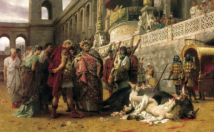 «Христианская Дирцея в цирке Нерона». (1897 год). Автор: Генрих Семирадский. Почему Третьяков не покупал для своей галереи картины художника-«чертополоха» Семирадского
