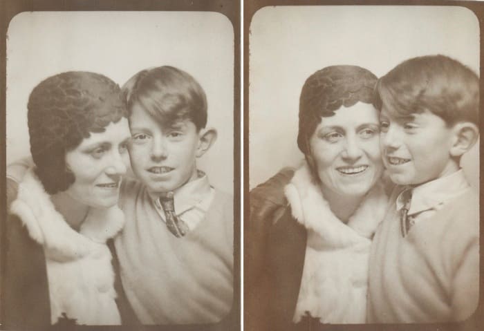 Ольга с сыном, 1928 | Фото: artchive.ru