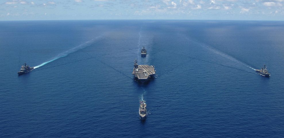 Ударная группа ВМС США отправляется к Корейскому полуострову Ударная группа ВМС США отправляется к Корейскому полуострову