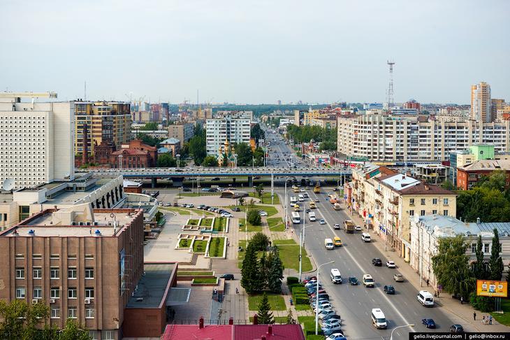 Омску 300 лет. Виды города с высоты