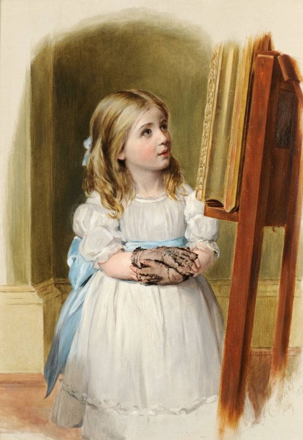 картина художника Джона Колкотта Хорсли – 11 художник John Callcott Horsley (Джон Колкотт Хорсли) картины – 11