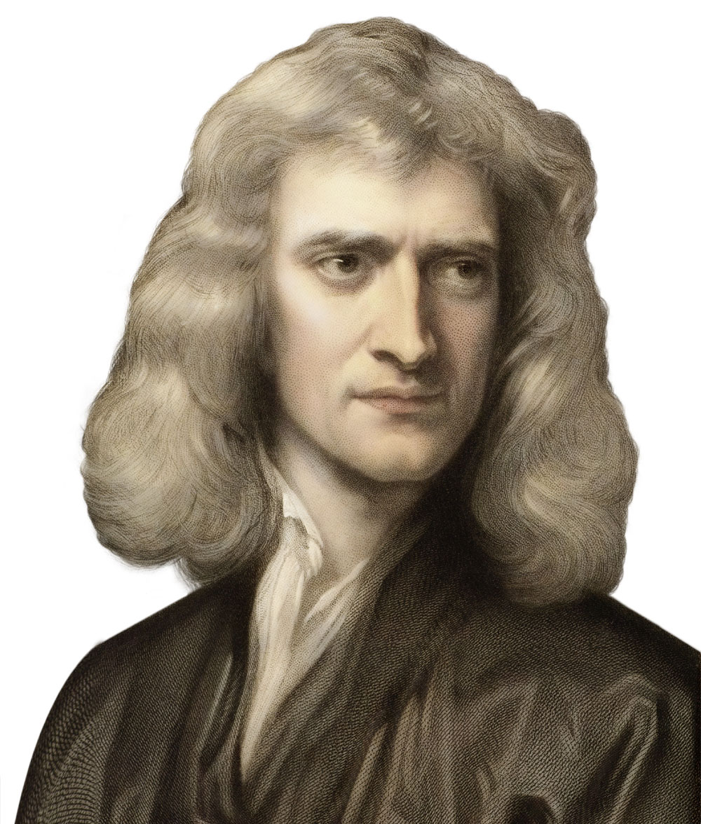 Исаак Ньютон портрет