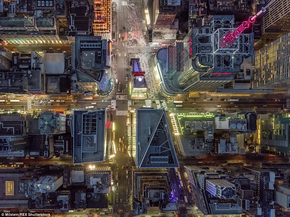 Фото Нью-Йорка с высоты