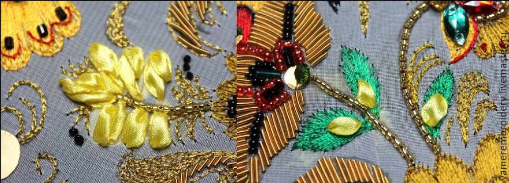 Вышиваем «Хохлому» в разных техниках Вышиваем «Хохлому» в разных техниках