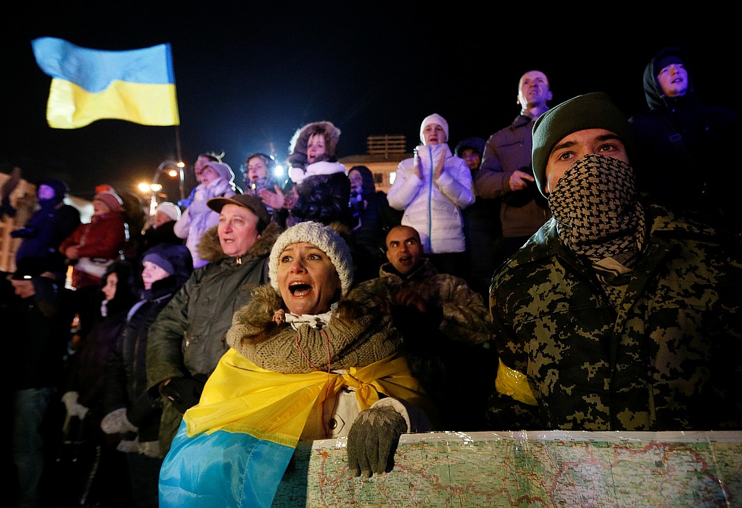 Русские на Майдане 2014