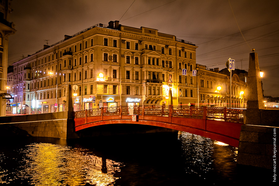 Ночной Санкт-Петербург