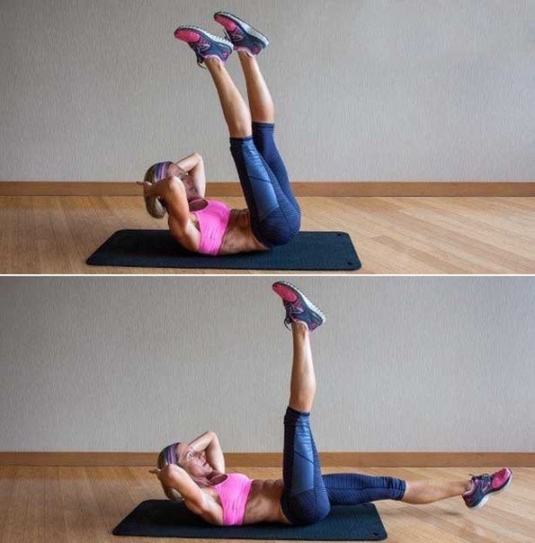 Отличные упражнения на пресс