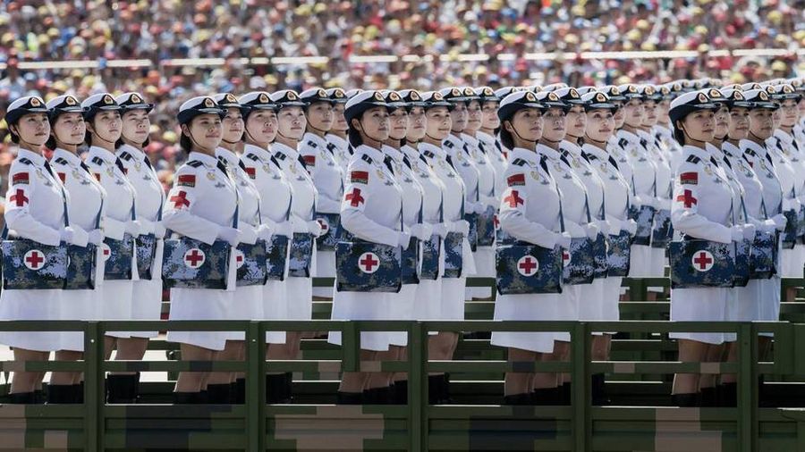 Украшение военных парадов. Это и правда, красиво.