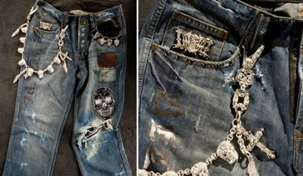 Dussault Apparel's Thrashed Denim Line