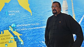 Американский киноактер Стивен Сигал. Архивное фото Американский киноактер Стивен Сигал. Архивное фото