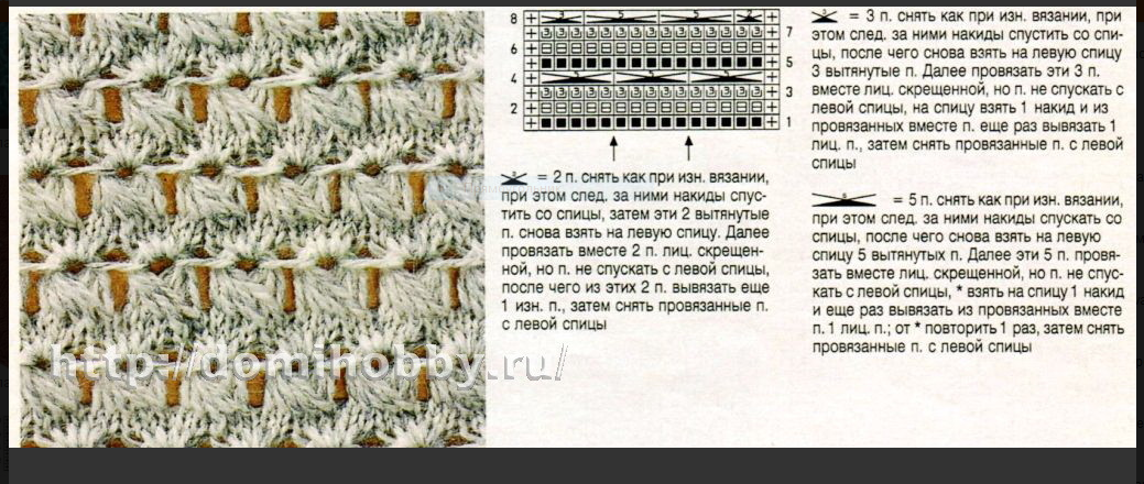 Самые красивые узоры на спицах 3 Самые красивые узоры на спицах 3