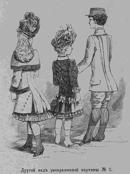 Последний крик моды. Наряды из Парижа. 1885 г. Часть 2-1