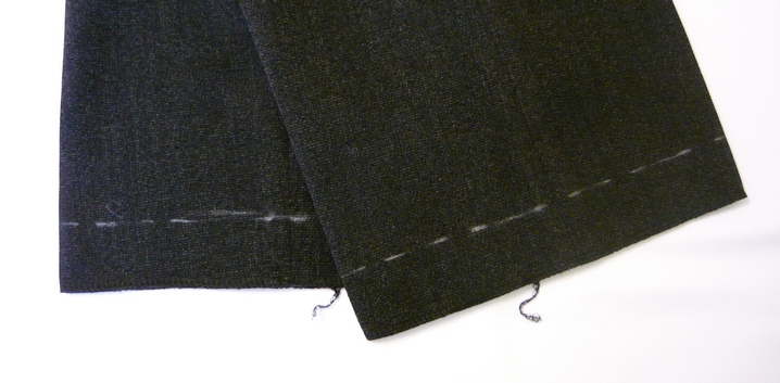 Как правильно подшить брюки вручную