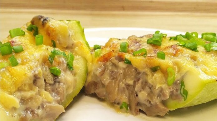 Жюльен на кабачке! Очень вкусно!