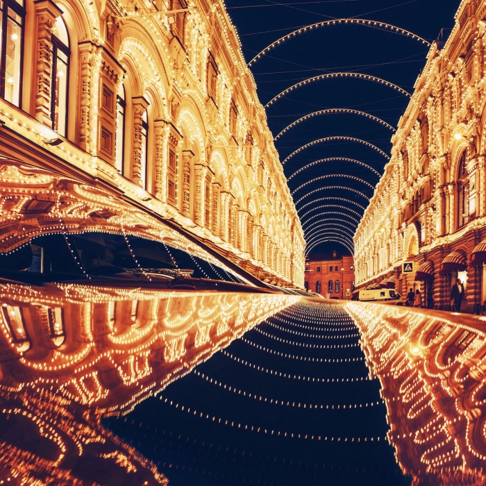 Новогодняя Москва на фотографиях Кристины Макеевой Новогодняя Москва на фотографиях Кристины Макеевой
