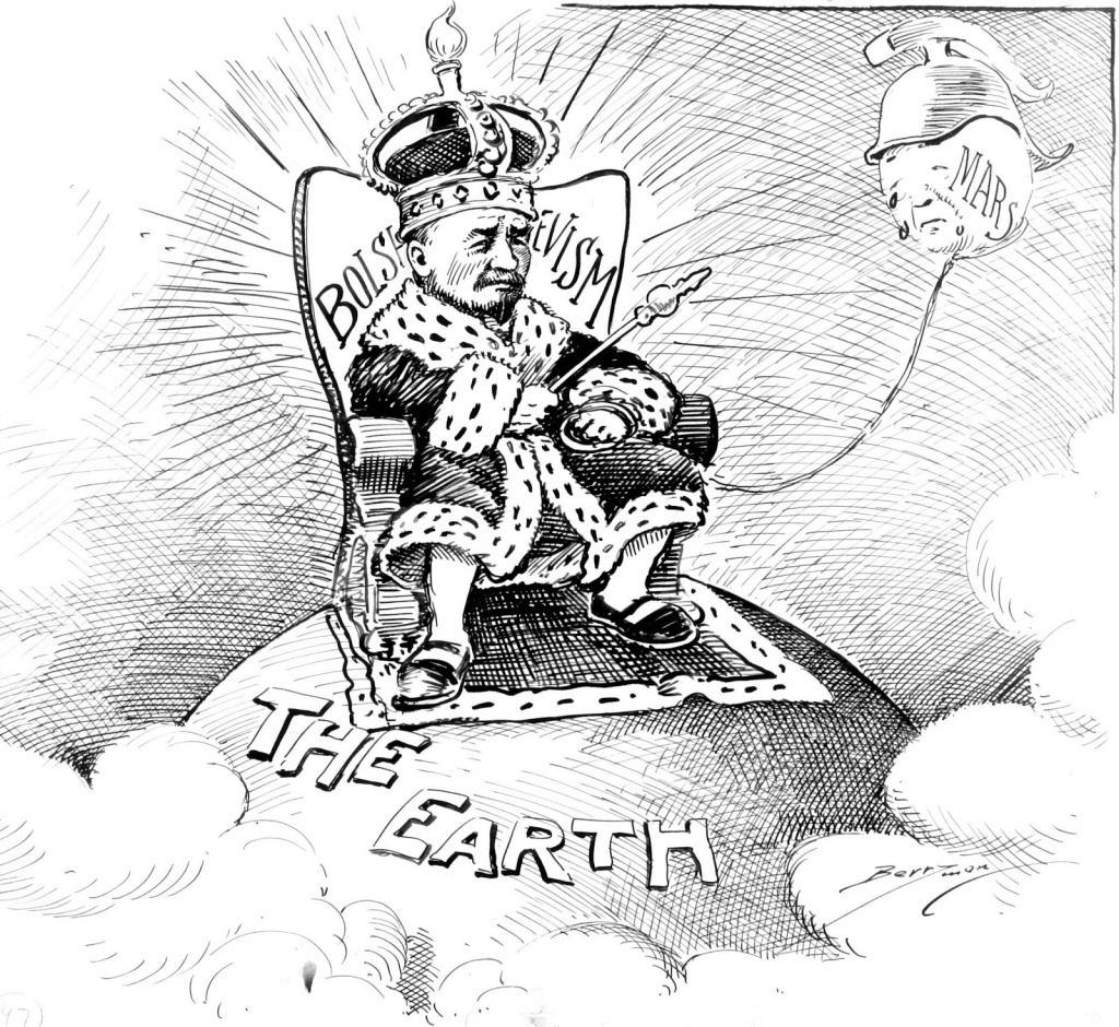 Lenin's Dream 1920 Clifford Berryman