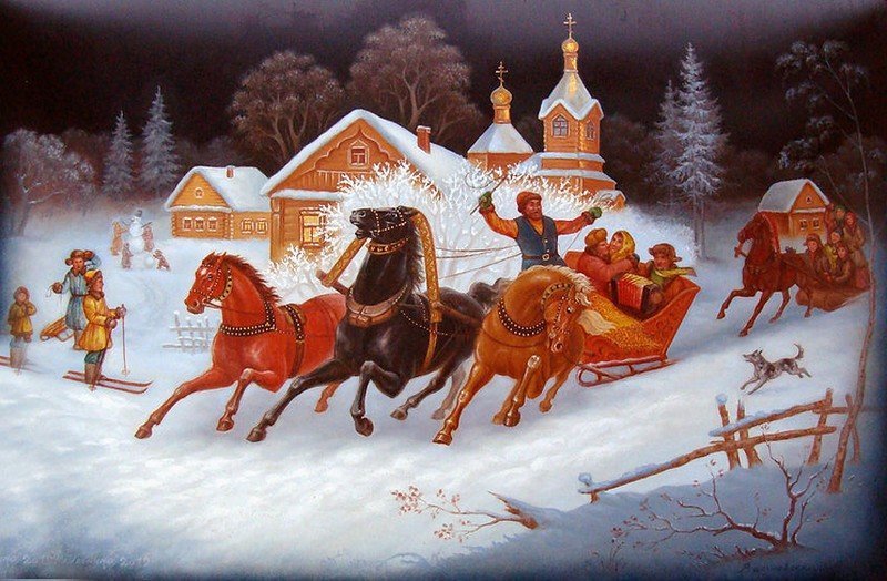 Русская зима Русская зима