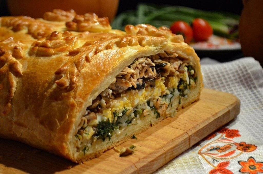 Кулебяка по-чеховски