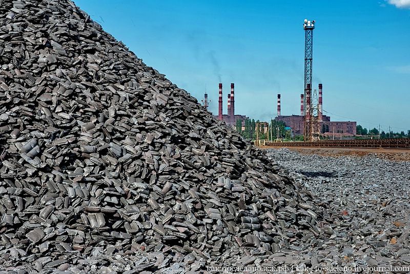 Добыча, металл, завод