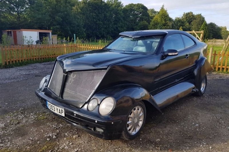 Mercedes-Benz CLK Mercedes-Benz CLK авто, автодизайн, автомобили, автотюнинг, колхоз, прикол, своими руками, тюнинг