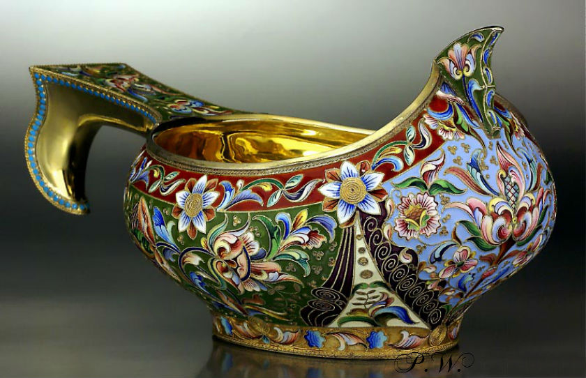 Русские чарки и ковши...