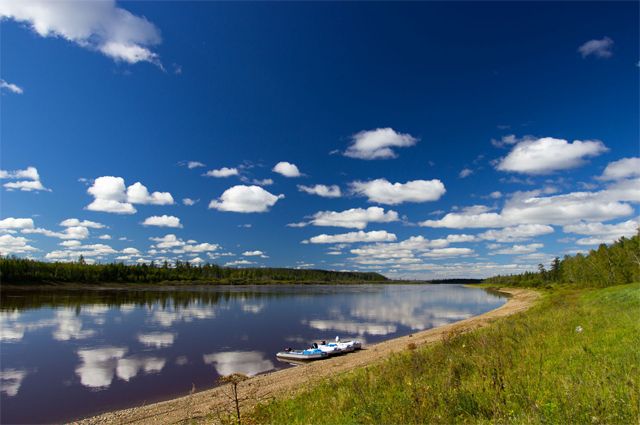 На реке Лене зафиксирован рекордный уровень обмеления